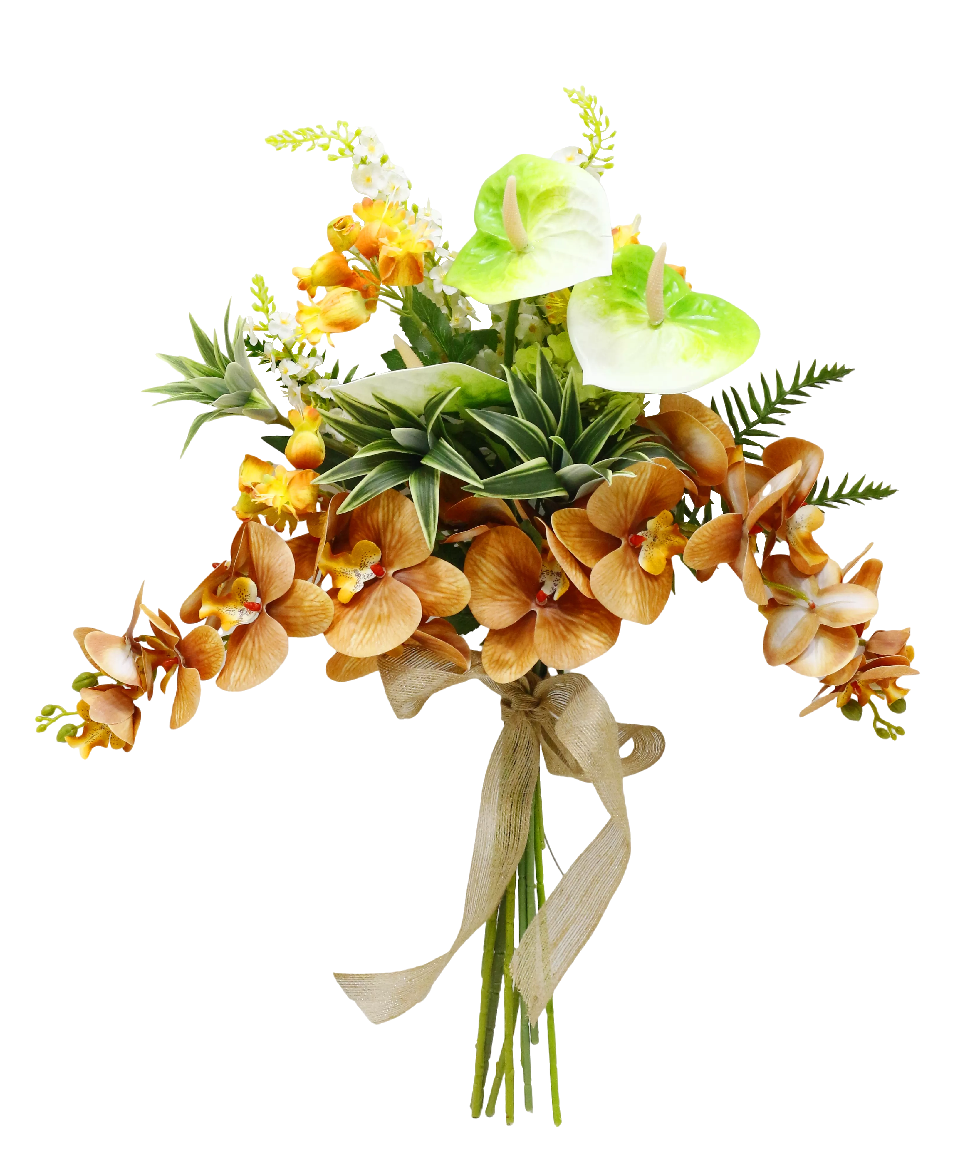 MEIRUI Phalaenopsis pearl fern bouquet de feuilles
